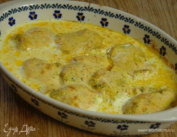 Курица по-индийски в сливочном соусе Курица по-индийски в сливочном соусе