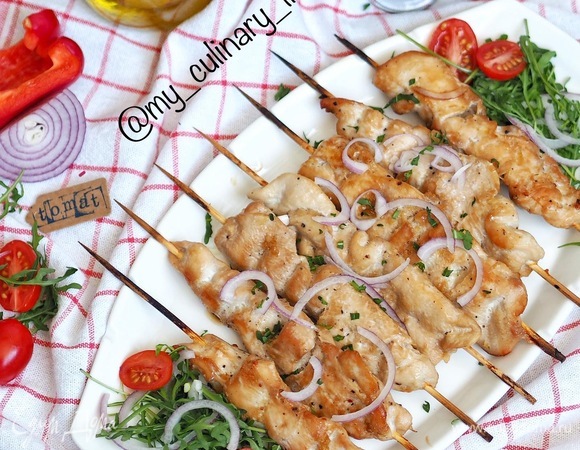 Шашлычки из куриного филе 
