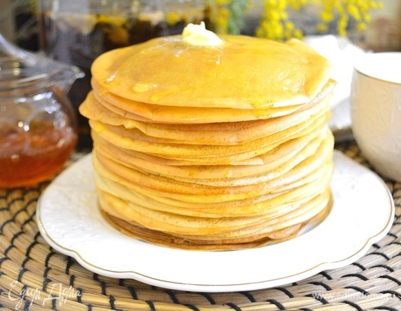 Тонкие блинчики на молоке