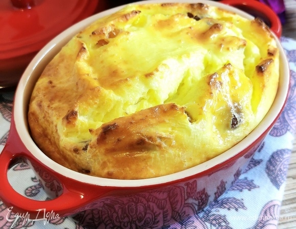 Низкокалорийная творожная запеканка