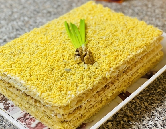 Салат-торт «Мимоза» Салат-торт «Мимоза»