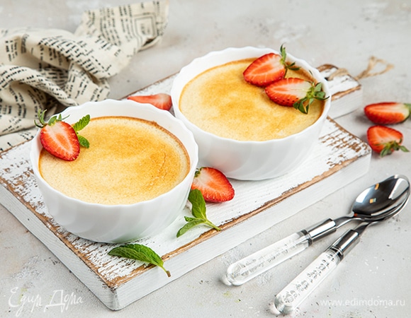 Клафути с клубникой 