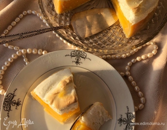 Лимонный тарт с меренгой Лимонный тарт с меренгой