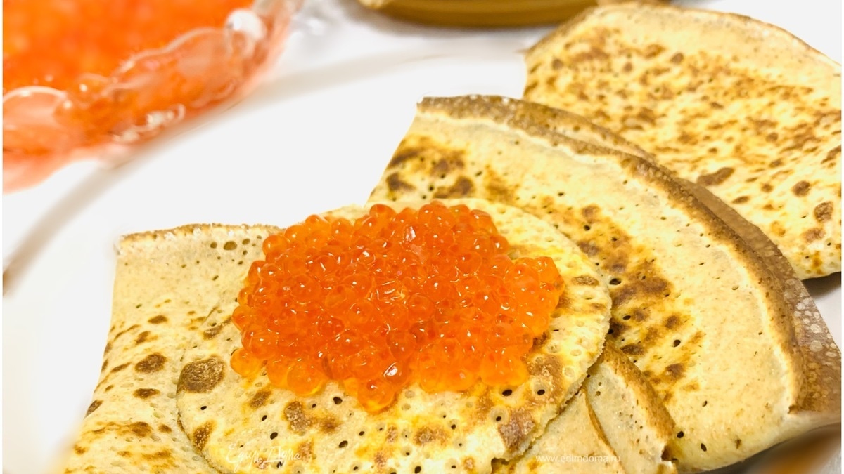 Цельнозерновые диетические блины