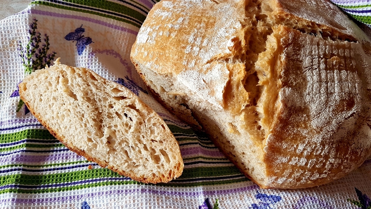 Овсяный хлеб на закваске