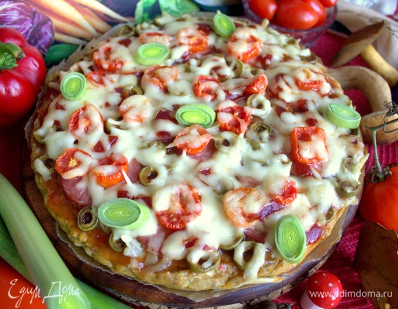 Пицца на овощной основе Пицца на овощной основе
