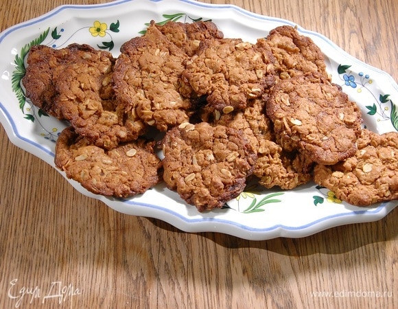 Овсяное имбирное печенье Овсяное имбирное печенье