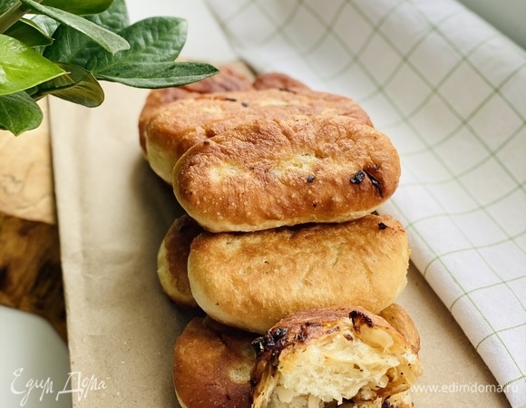 Постные жареные пирожки