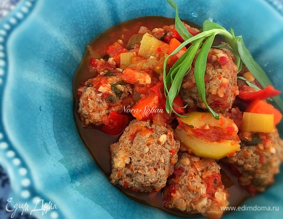 Тефтели с подливкой Тефтели с подливкой