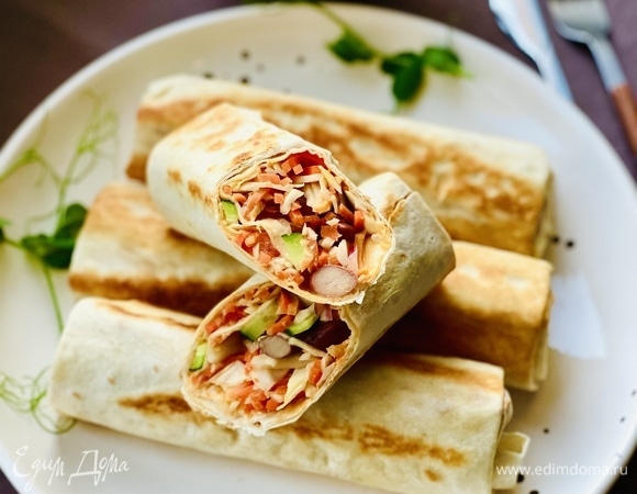 Постная шаурма Постная шаурма