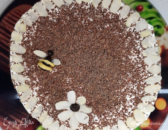 Медовик с кремом из сливок и рикотты