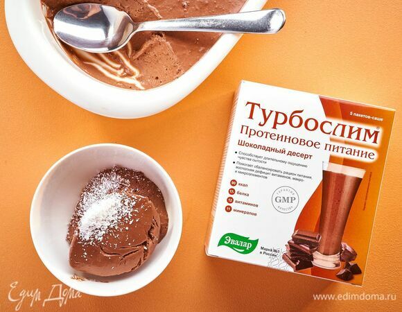 Творожно-шоколадный десерт без выпечки