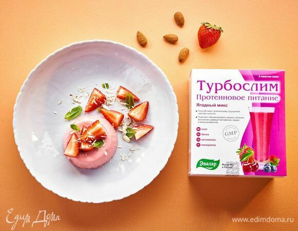 Ягодная панакота Ягодная панакота