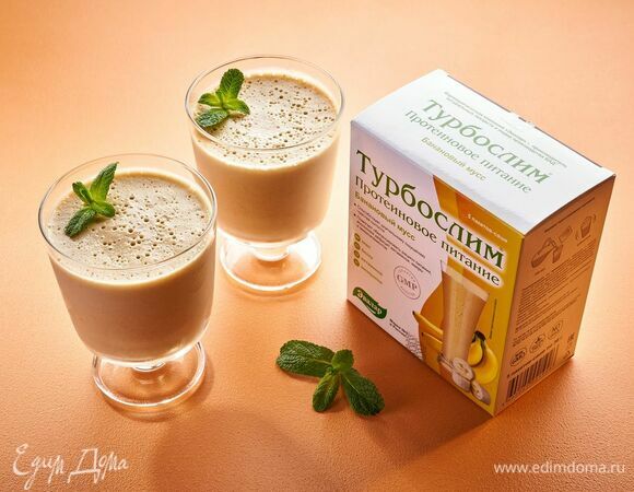 Банановый десерт на кефире