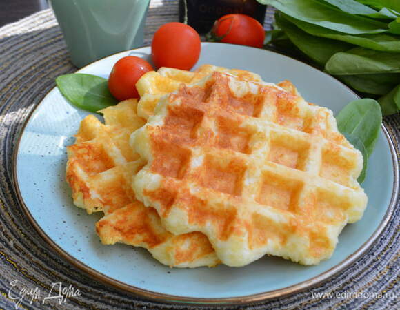 Диетические сырные вафли Диетические сырные вафли