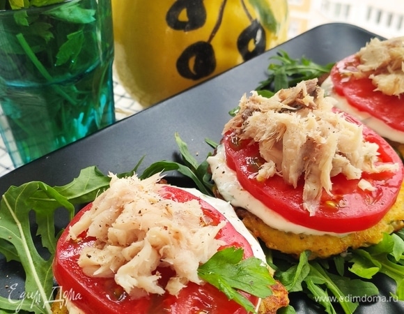 Драники со скумбрией Драники со скумбрией