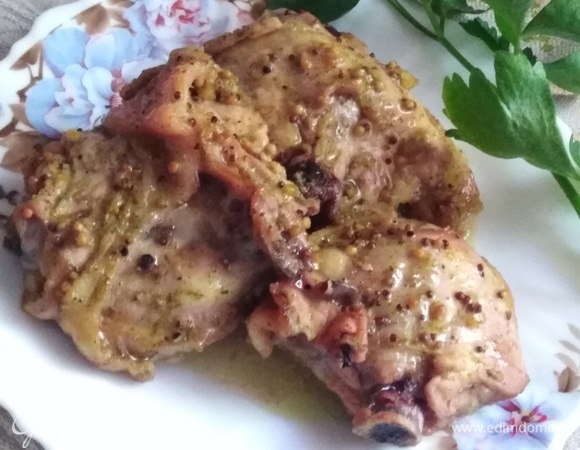 Куриные бедра в маринаде Куриные бедра в маринаде