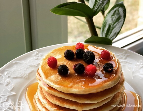 Панкейки с медом 