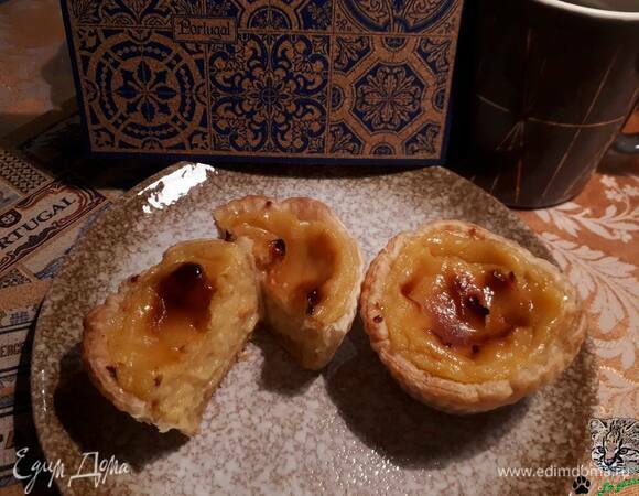 Апельсиновые pasteis de nata