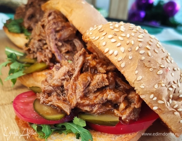 Бургер с говядиной Бургер с говядиной