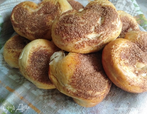 Имбирные плюшки с корицей Имбирные плюшки с корицей