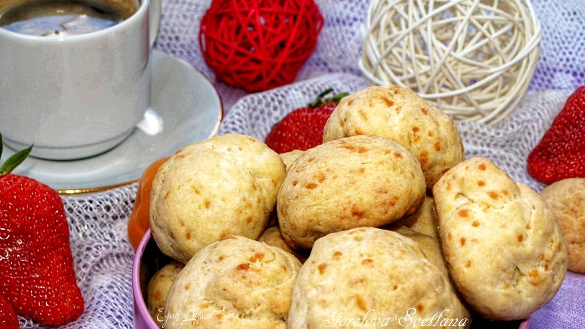 Простое сырное печенье
