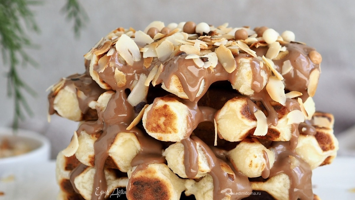 Творожные вафли