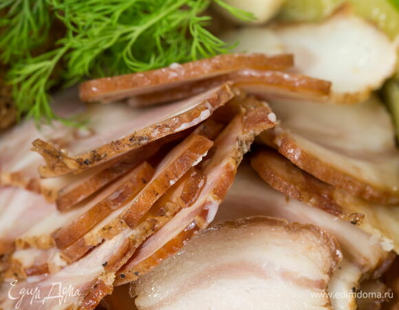 Маринад для сала и грудинки горячего копчения