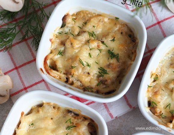 Жюльен с кальмарами 