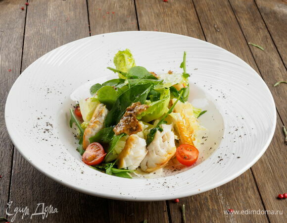Рецепт салата с треской горячего копчения Рецепт салата с треской горячего копчения
