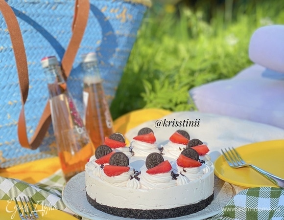 Чизкейк «Орео — клубника» 