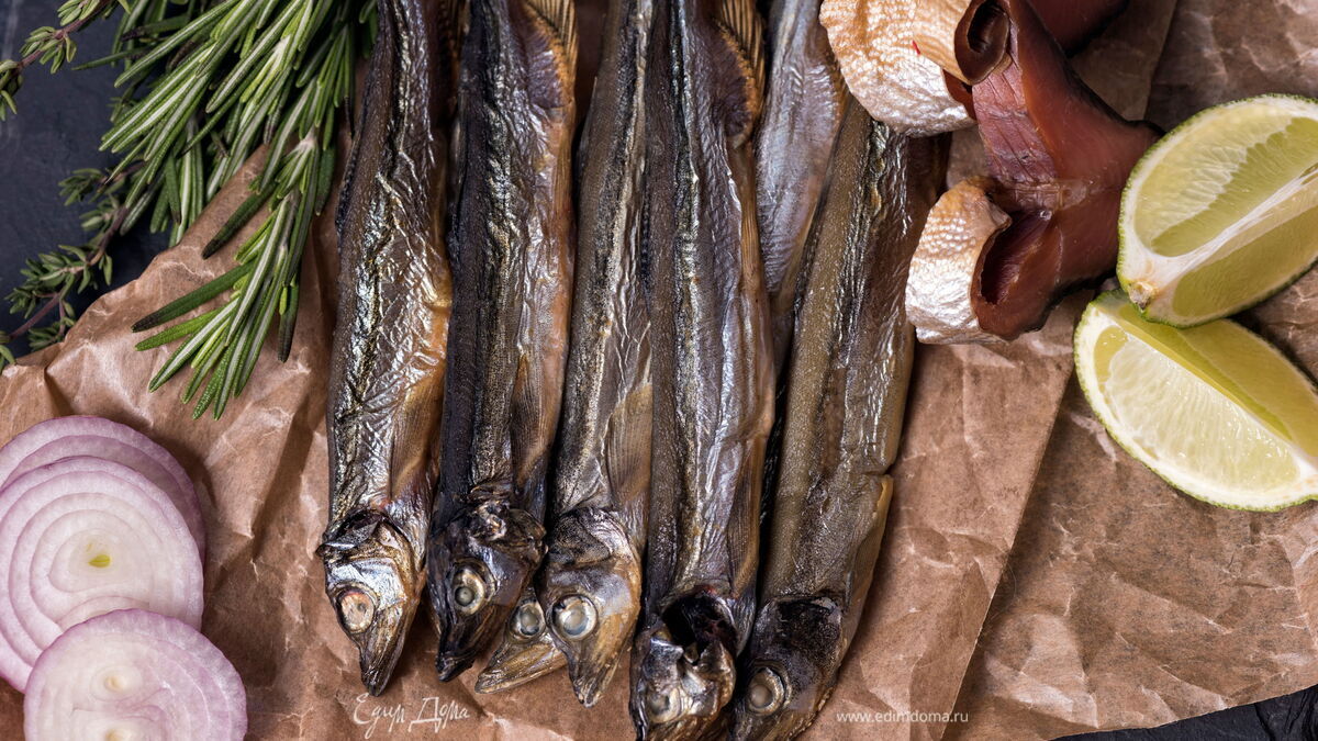 Мойва горячего копчения