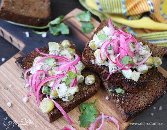 Бутерброды «Три огурца»