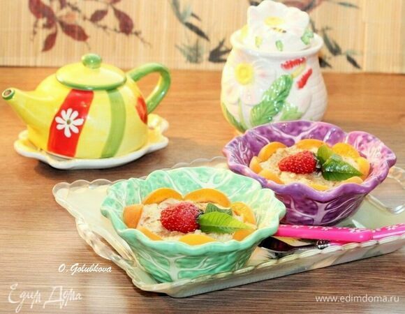 Греческий рисовый пудинг (ризогало)