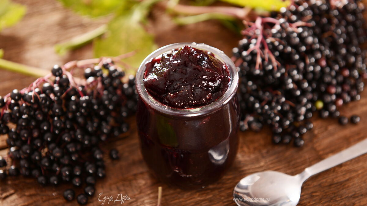 Рецепт варенья из черной бузины