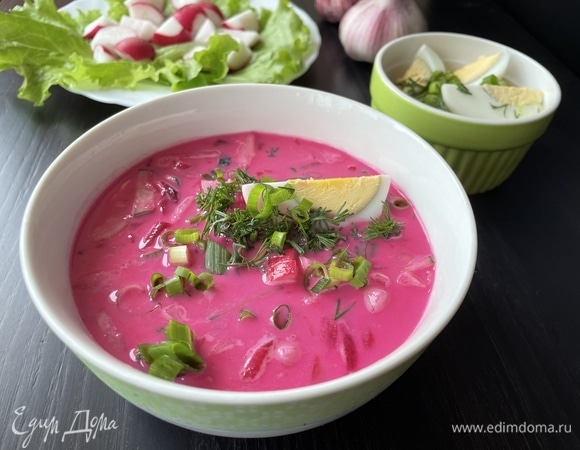 Свекольник на кефире