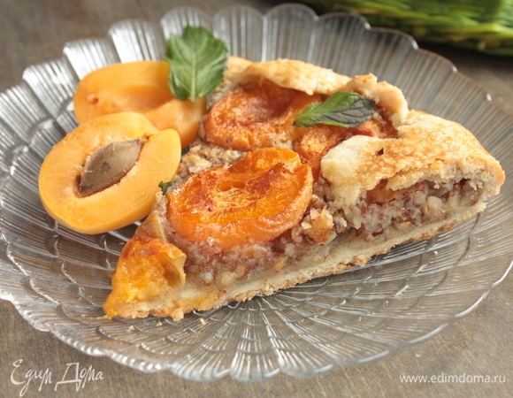 Абрикосовый пирог с франжипаном