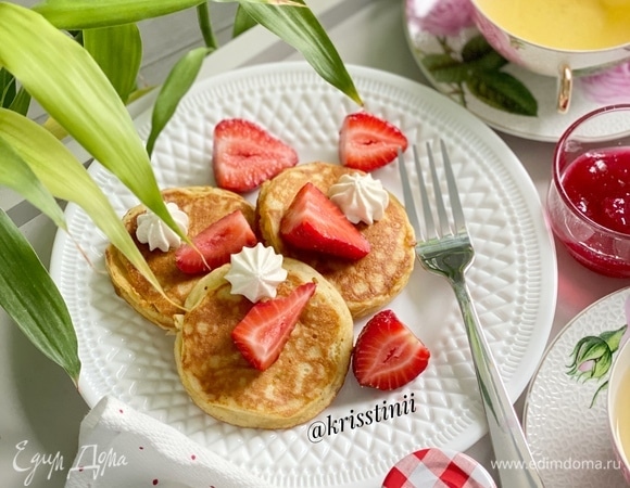 Оладьи на кефире