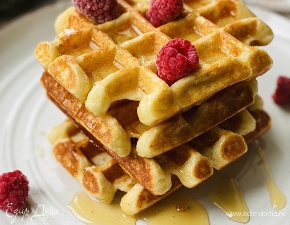 Творожно-банановые вафли Творожно-банановые вафли