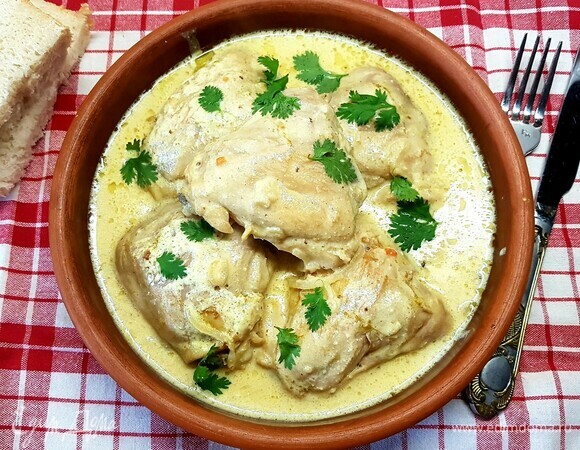 Курица по-кабардински