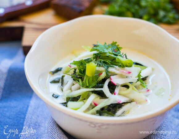 Рецепт классической овощной окрошки