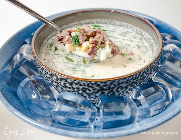 Рецепт классической окрошки с говядиной