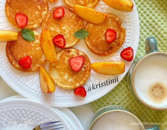 Идеальные творожные оладьи Идеальные творожные оладьи