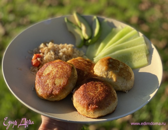 Нежные котлеты из красной и белой рыбы 