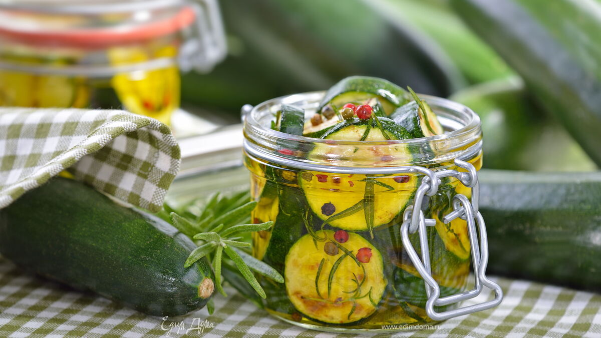 Жареные кабачки на зиму