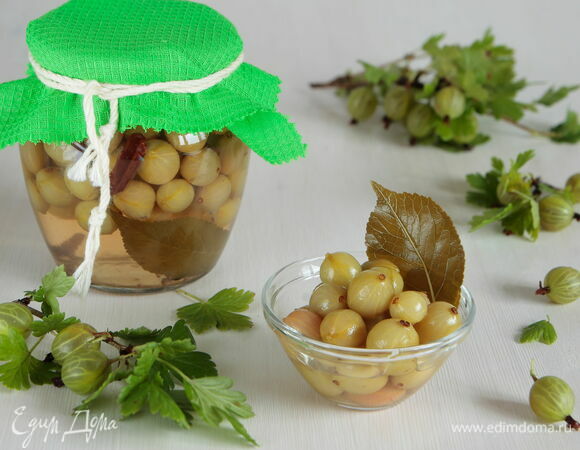 Крыжовник на зиму без варки Крыжовник на зиму без варки