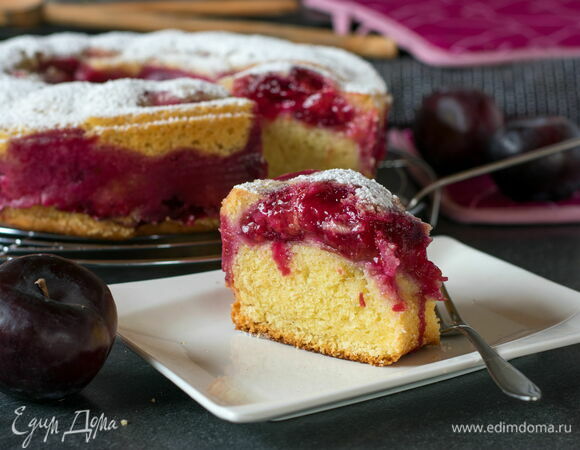 Рецепт кекса на кефире с вареньем Рецепт кекса на кефире с вареньем