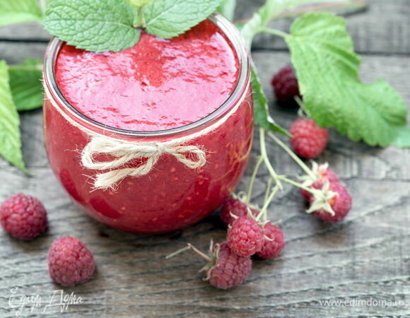 Малина без сахара на зиму