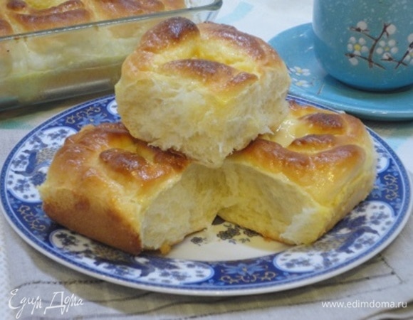 Булочки с лимонным кремом Булочки с лимонным кремом