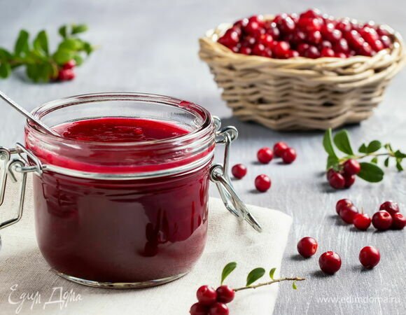 Рецепт брусничного шведского джема